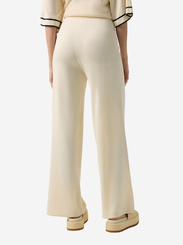 BOGNER Wide leg Pants ' Paula ' in Beige