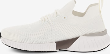 Boggi Milano Platform trainers in White: front