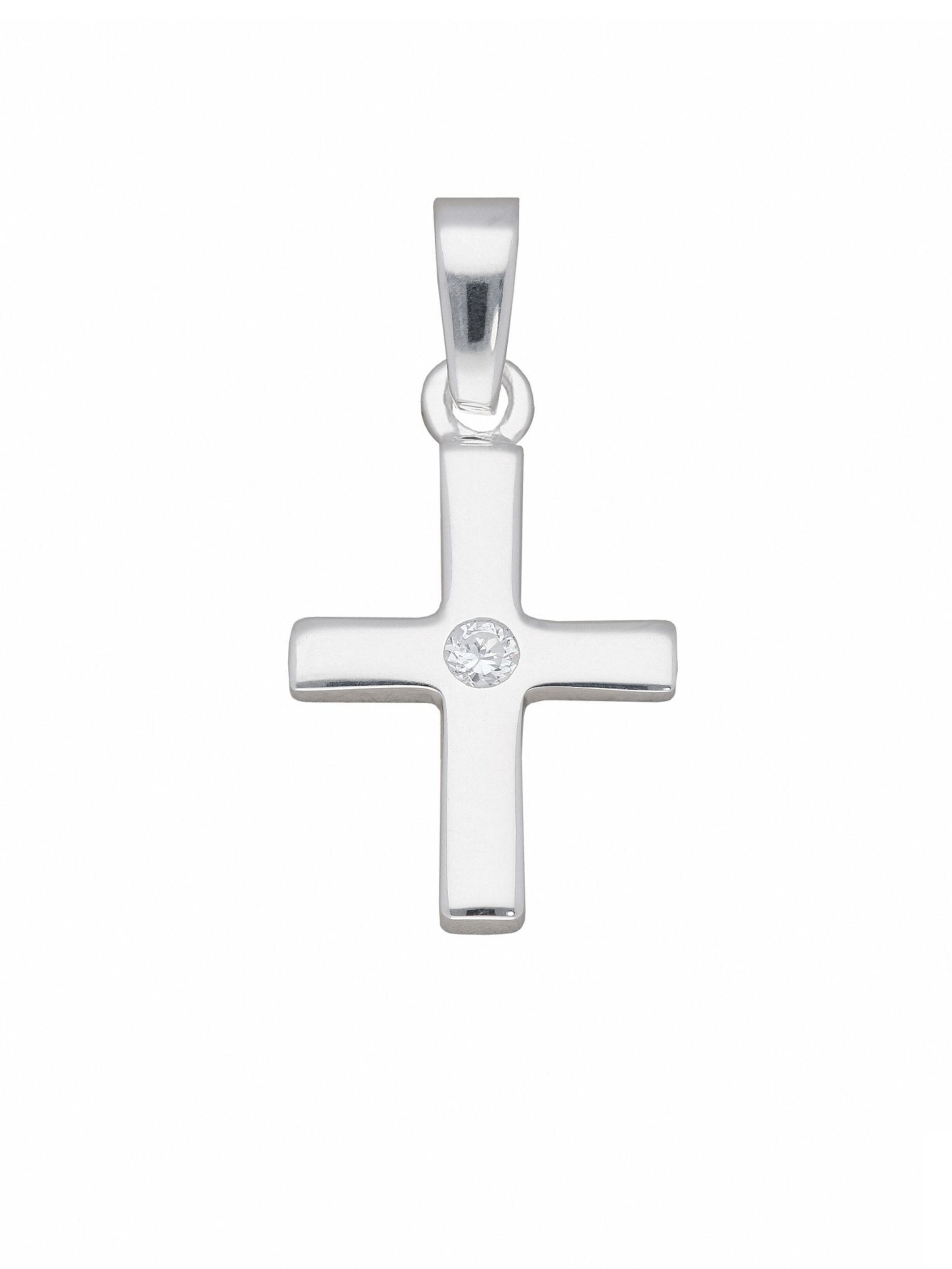 Adelia´s Anhänger 'Kreuz' in Silber: Vorderseite