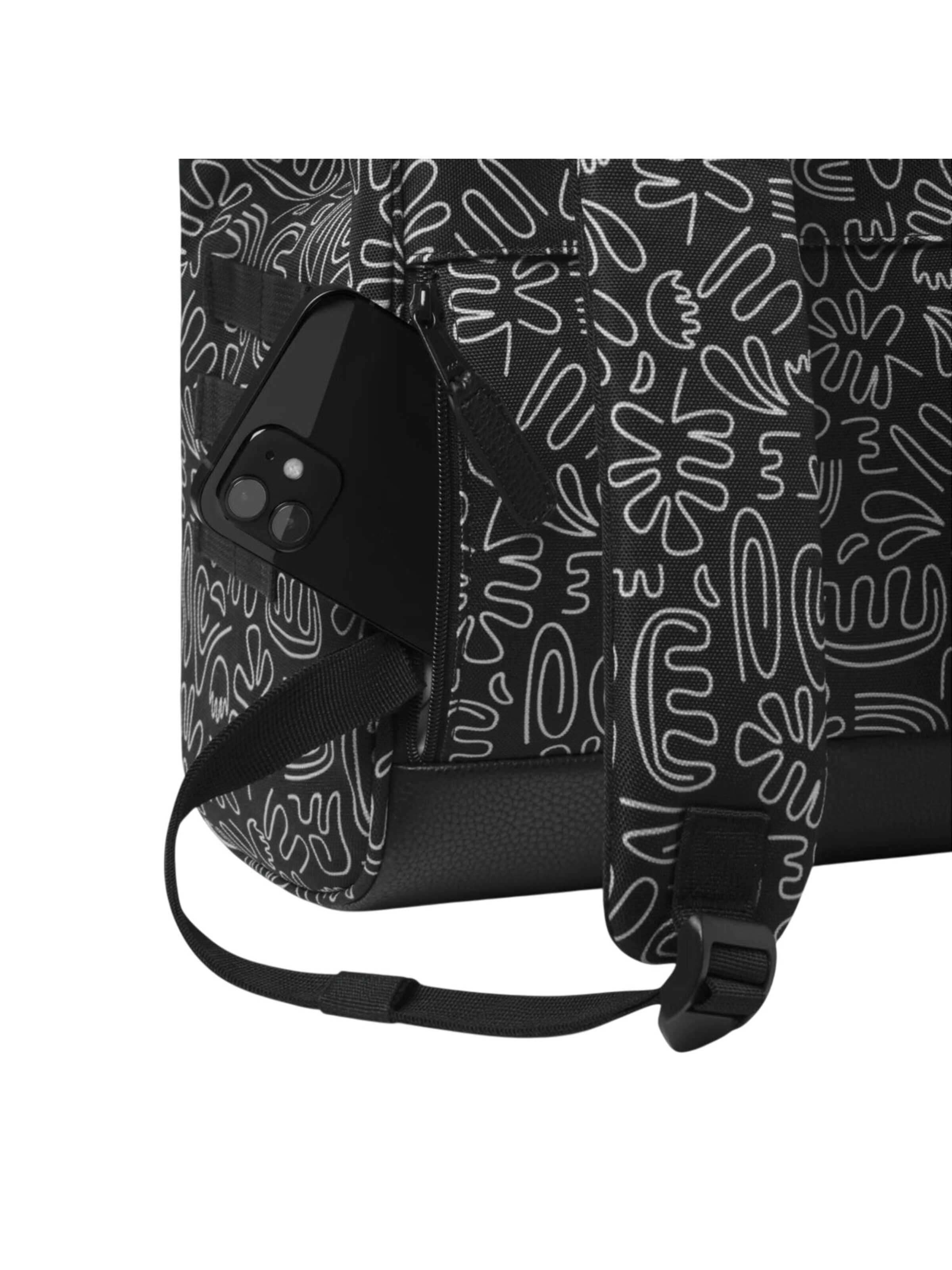 Cabaia Rucksack 'Amiens M' in Schwarz