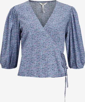 Camicia da donna di OBJECT in blu: frontale