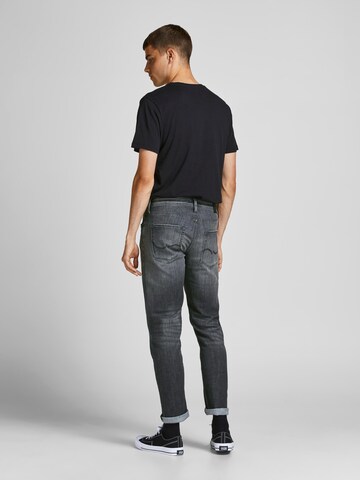 JACK & JONES Slimfit Jeans 'Mike' in Grijs