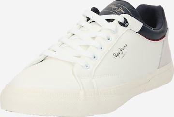 Sneaker bassa 'KENTON JOURNEY' di Pepe Jeans in bianco: frontale