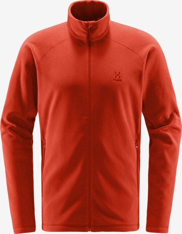 Haglöfs Athletic Fleece Jacket 'Astro' in Orange: front