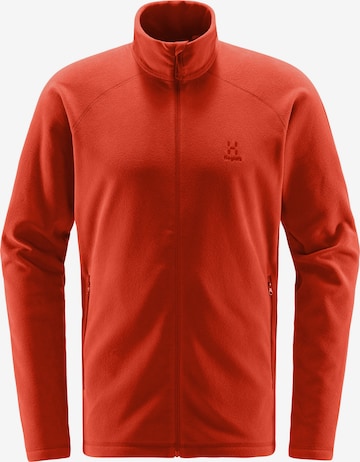 Haglöfs Athletic Fleece Jacket 'Astro' in Orange: front