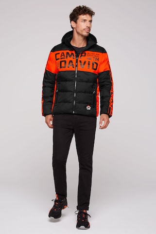 CAMP DAVID Winter Jacket in Black