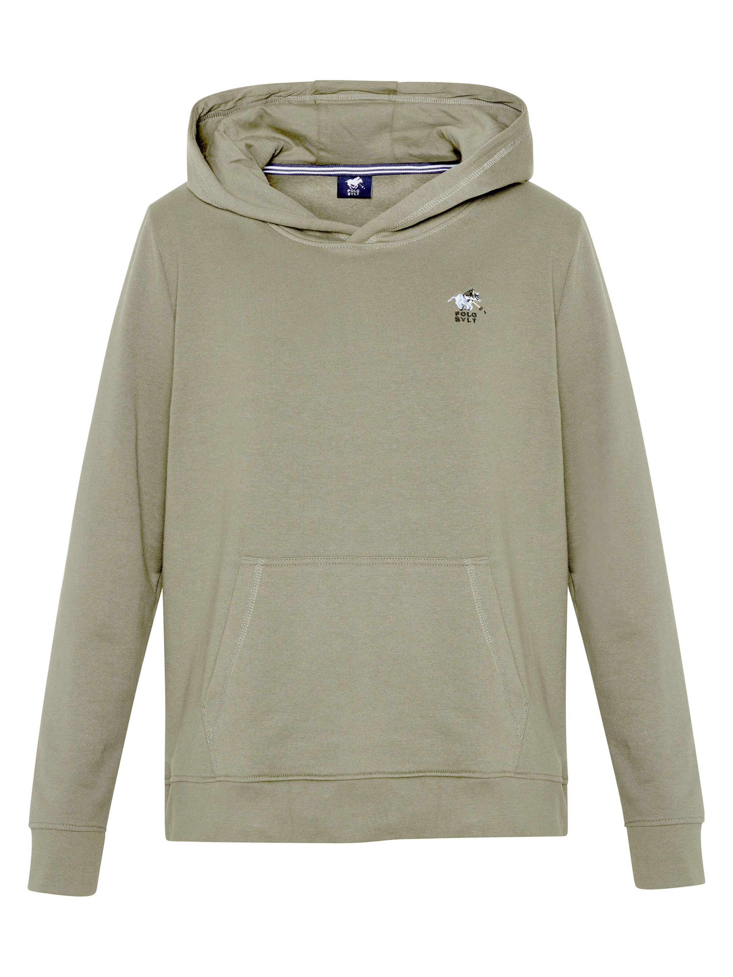 Polo Sylt Sweatshirt in Green: front