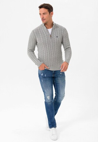 Pull-over Jimmy Sanders en gris