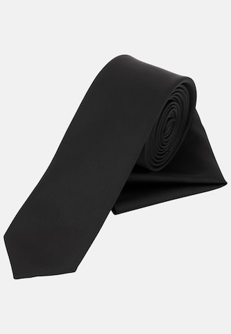 Cravate Prestije en noir : devant