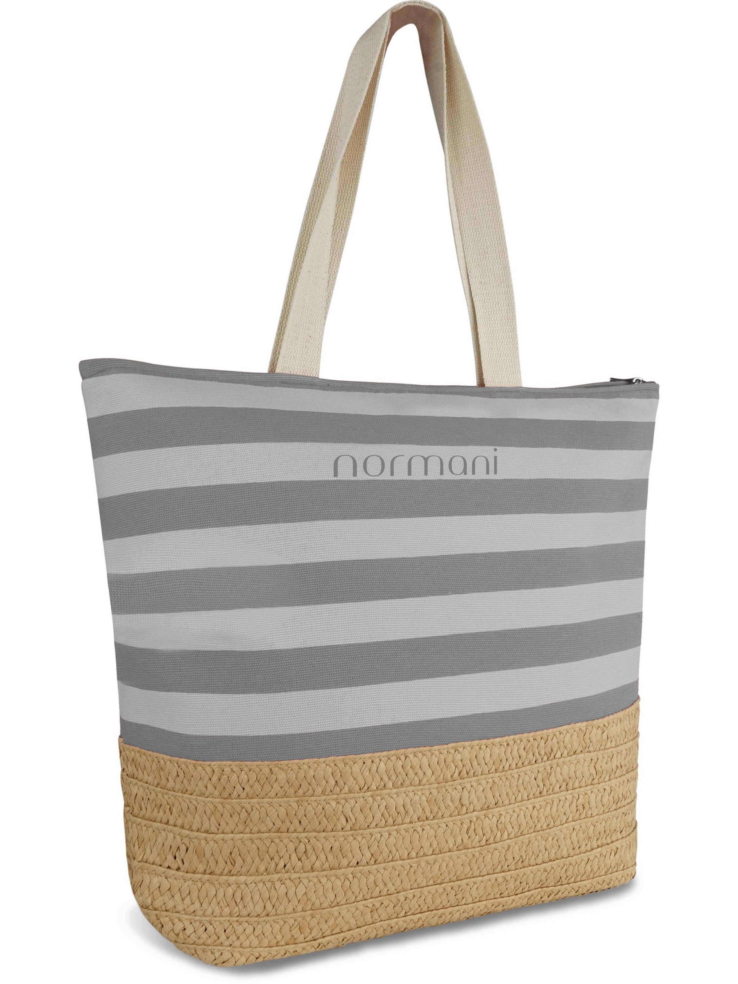 normani Strandtas 'Mackay' in Grijs