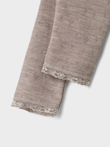 Skinny Leggings 'NBFWang' NAME IT en beige