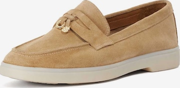 Chaussure basse 'Grinning' Dune LONDON en beige : devant