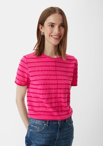 comma casual identity Shirt in Roze: voorkant