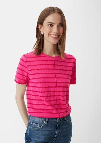 comma casual identity Shirt in Roze: voorkant