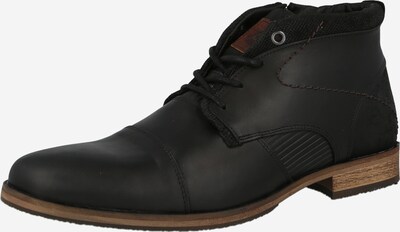 Pantofi cu șireturi BULLBOXER pe negru, Vizualizare produs