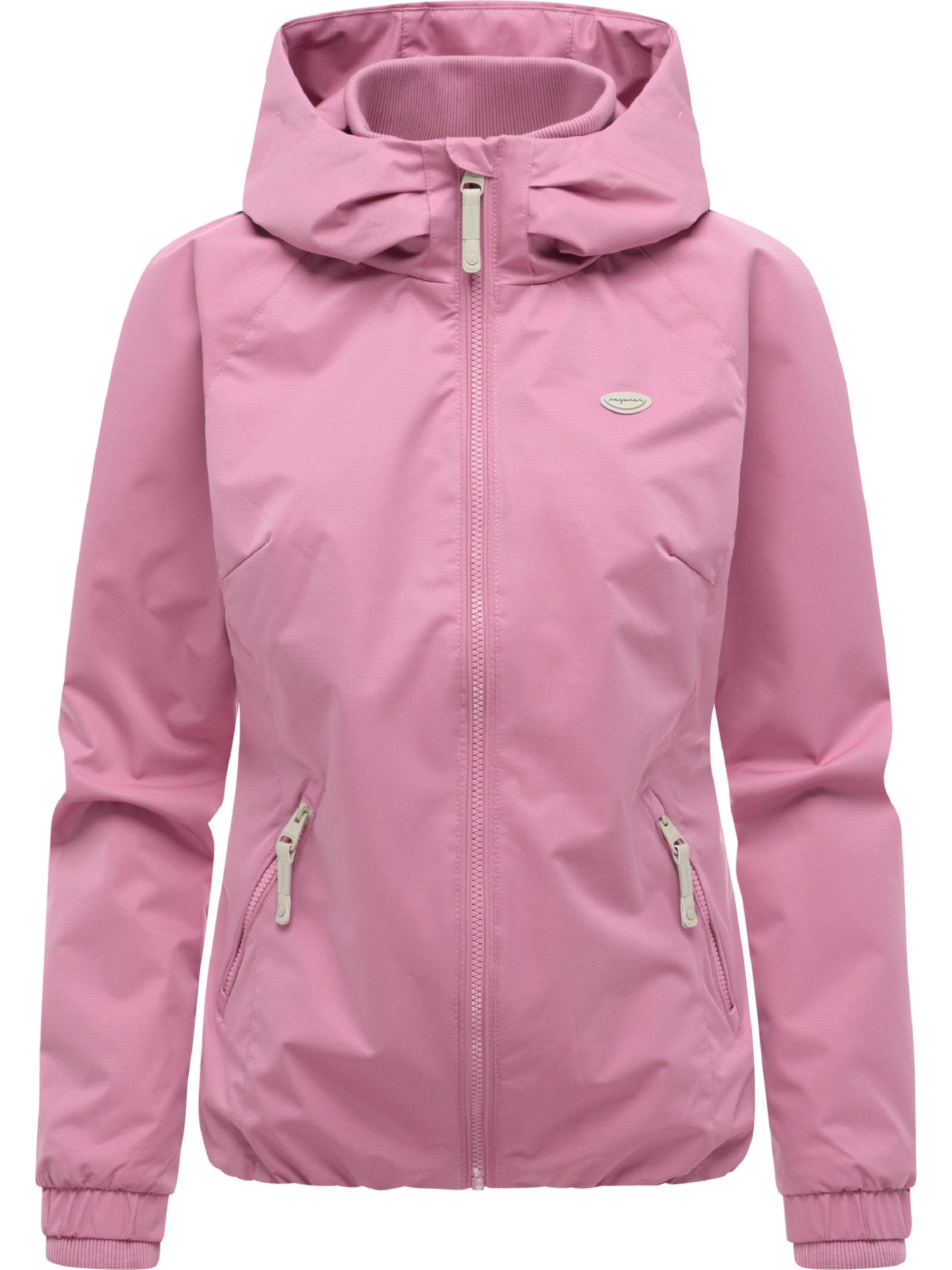 Ragwear Functionele jas 'Dizzie Tech' in Roze: voorkant