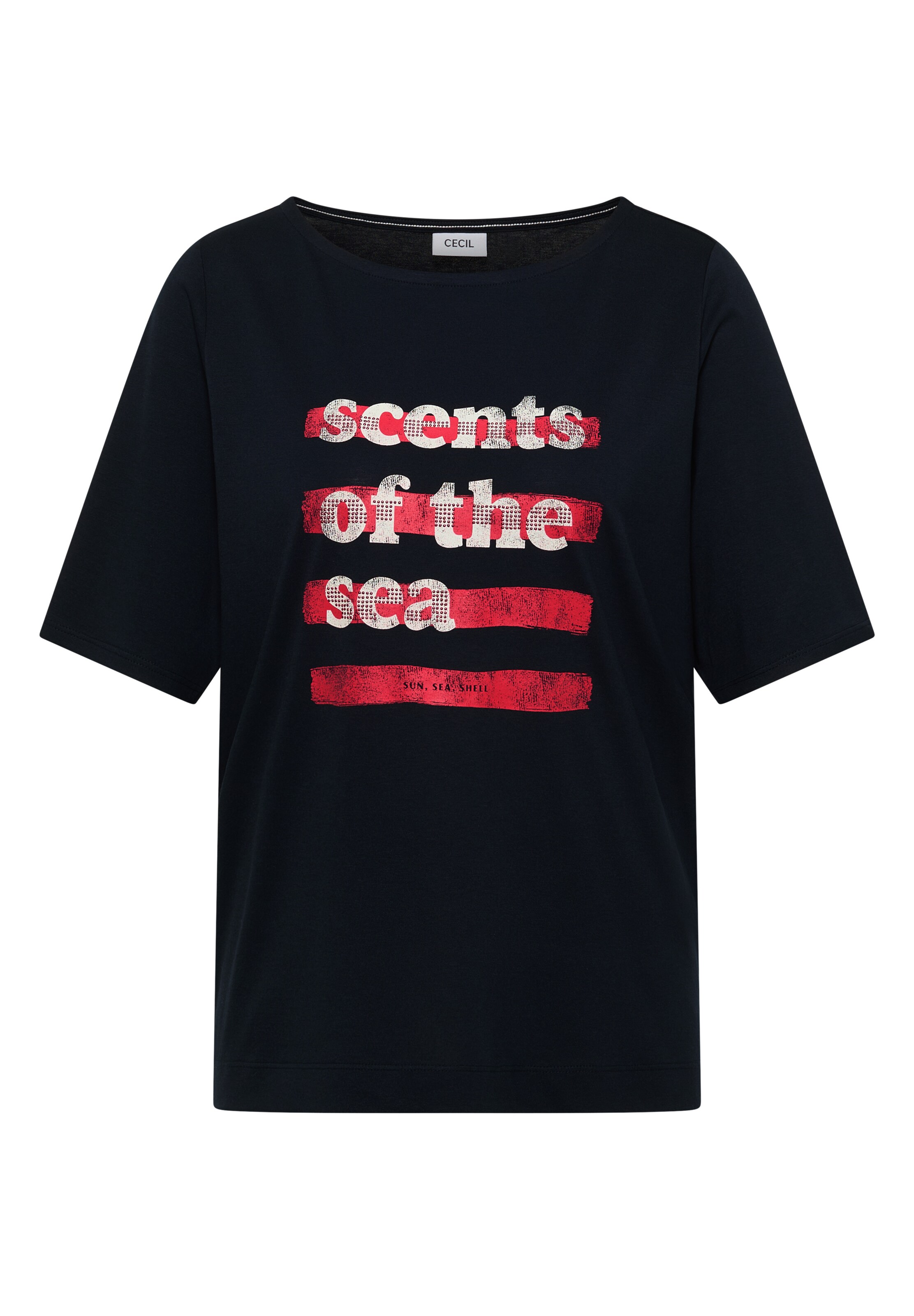 CECIL T-Shirt in Blau: Vorderseite