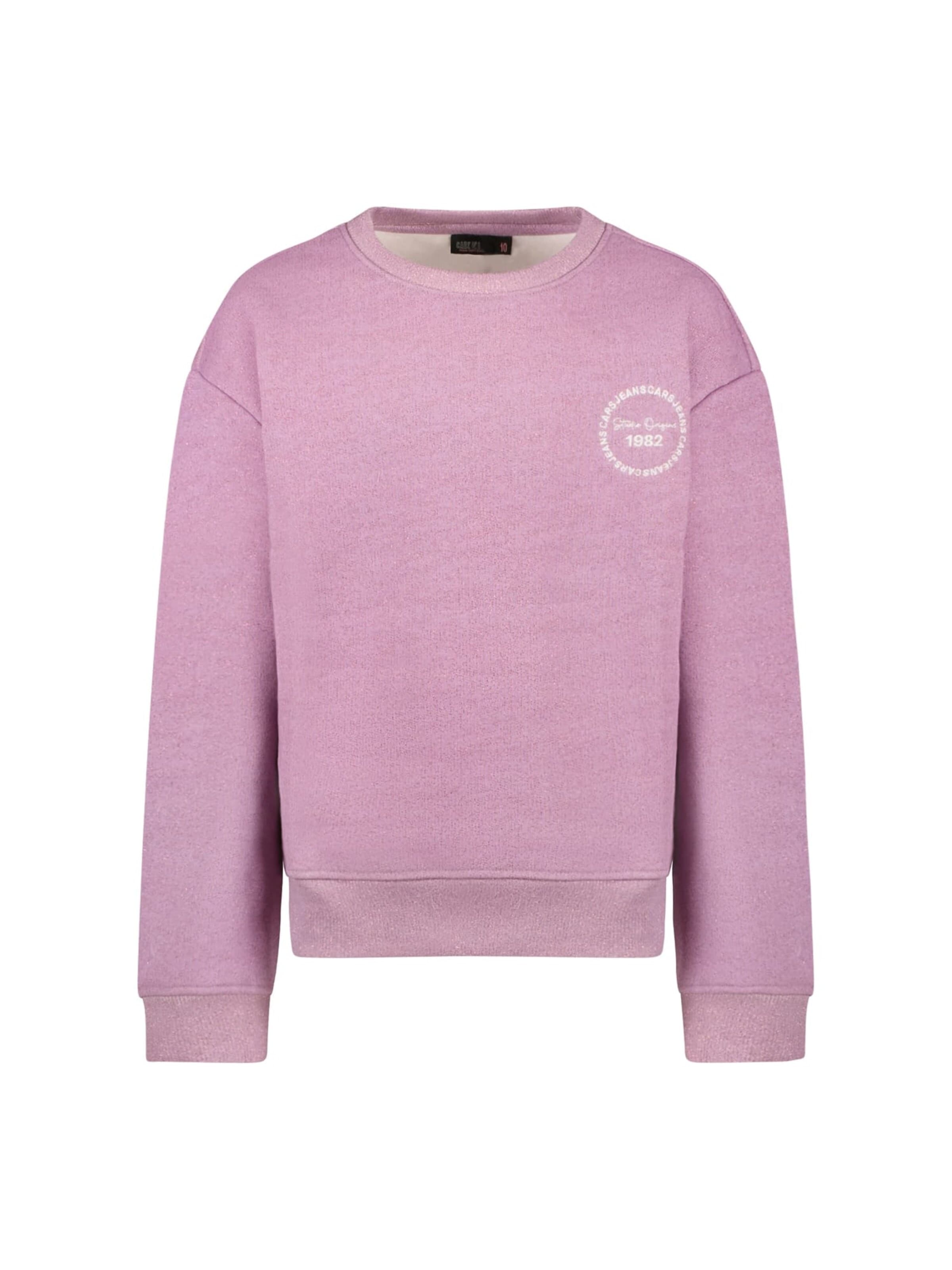 CARS Sweatshirt in Purple: front