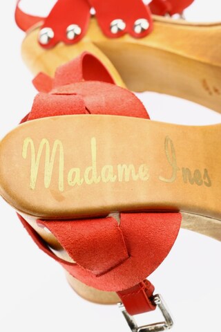 Madame Ines Sandals & High-Heeled Sandals in 40 in Red