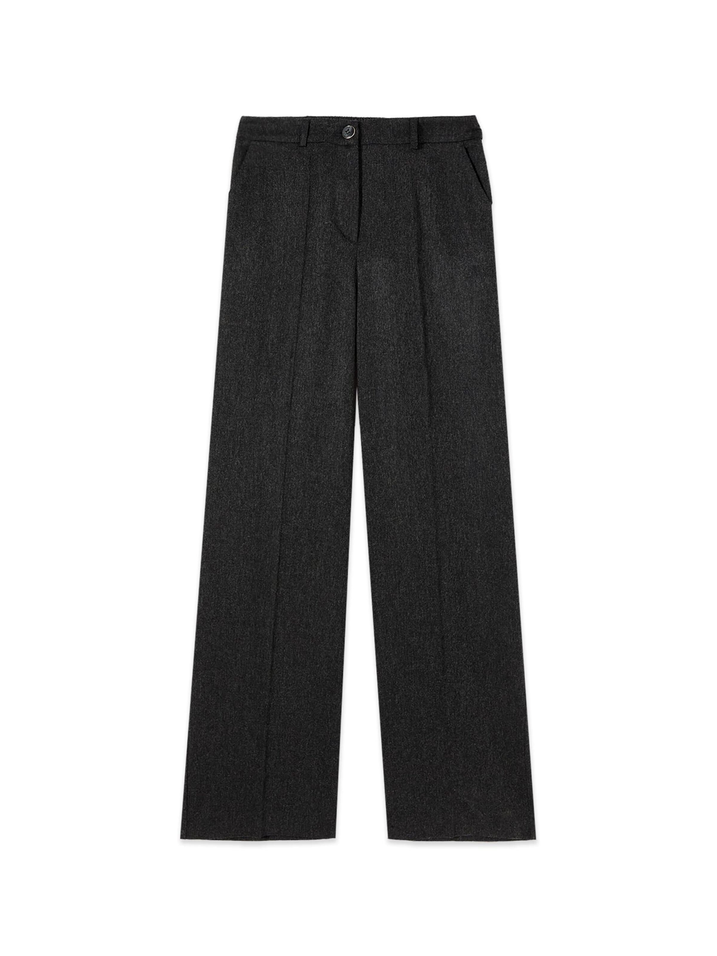 oltre Wide leg Pants in Grey: front