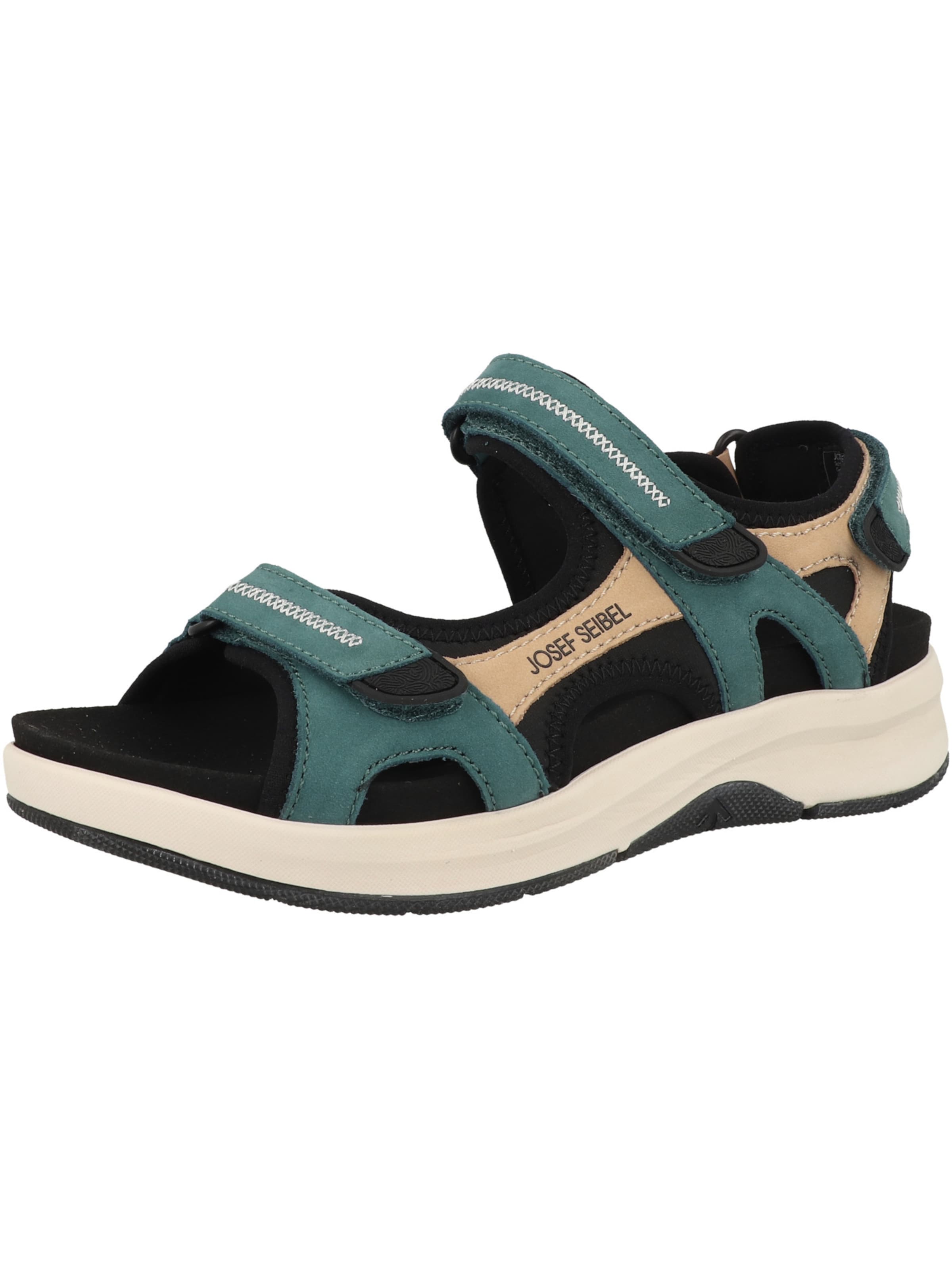 JOSEF SEIBEL Trekking sandal 'Estelle 02' in Green: front