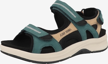 Sandales 'Estelle 02' JOSEF SEIBEL en vert : devant