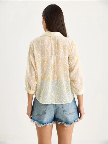 Bianco Lucci - Blusa em amarelo