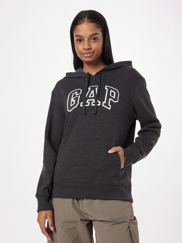 GAP Sweatshirt 'HERITAGE' in Grijs: voorkant