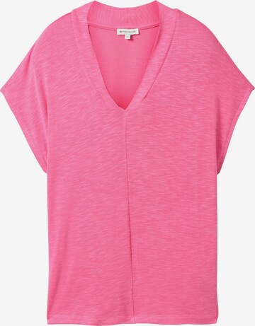 TOM TAILOR T-Shirt in Pink: predná strana