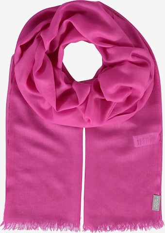 FRAAS Schal in Pink: Vorderseite