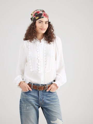Chemisier 'Ariel' Lollys Laundry en blanc : devant