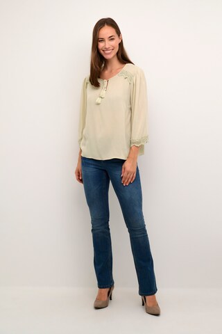 Cream Bluse 'Bea' in Beige