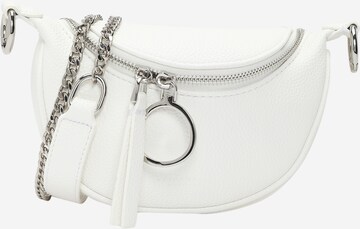 Seidenfelt Manufaktur Shoulder Bag 'Persby' in White: front