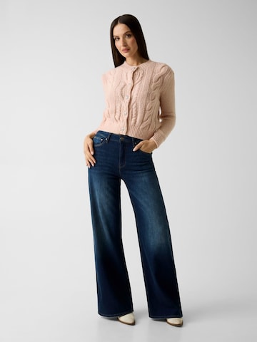 GUESS Knit Cardigan in Pink