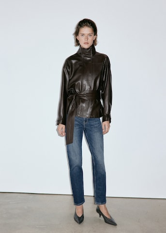 Regular Jeans 'NEWMOM' de la MANGO pe albastru