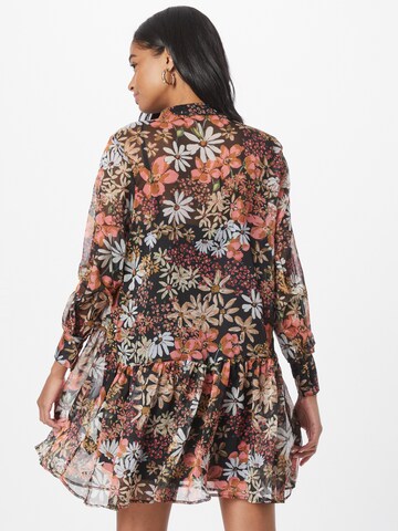 Warehouse Shirt dress in Black