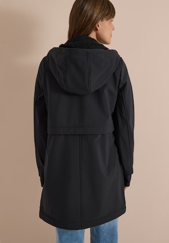 CECIL Between-Seasons Coat in Black