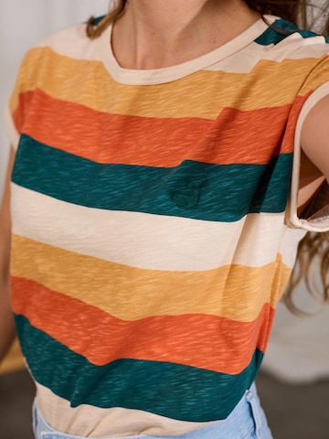 Twothirds Top 'Gortina' in Orange