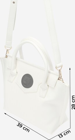 Plein Sport - Bolso de mano 'DEVON' en blanco