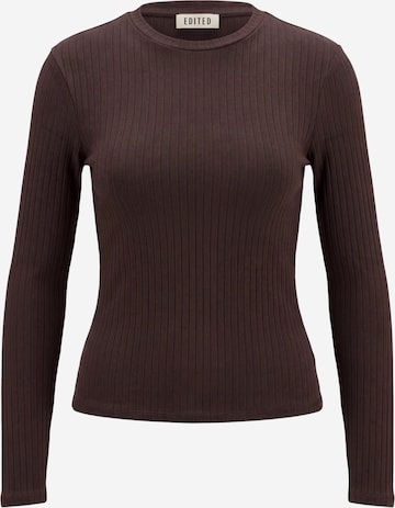 EDITED Shirt 'Ginger' in Brown: front
