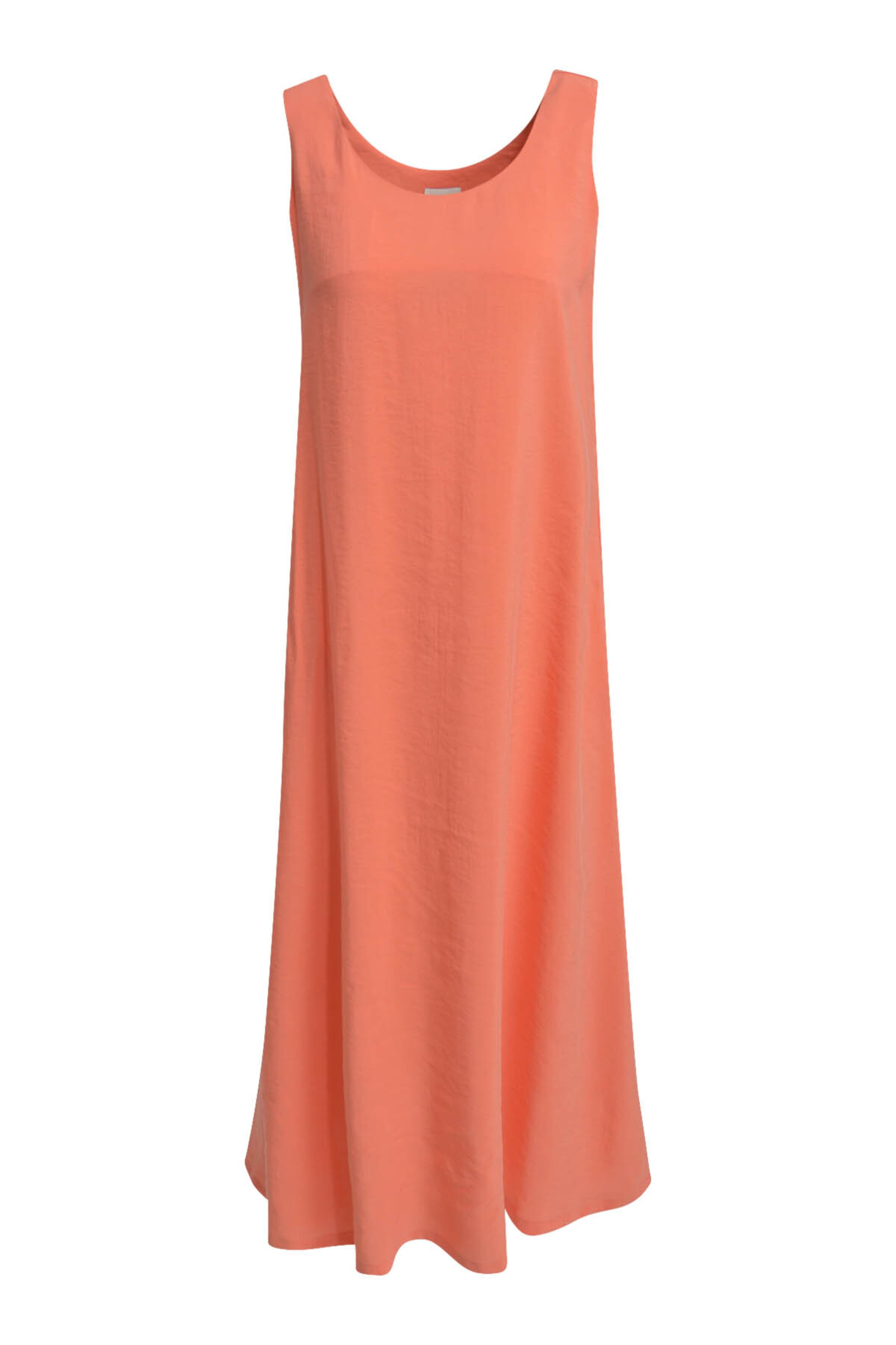 Milano Italy Summer Dress in Orange: front