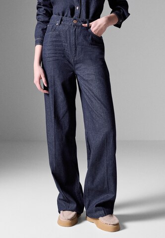 Street One Studio Loose fit Jeans in Blue: front