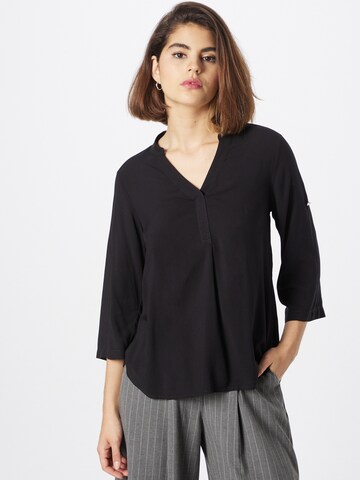 QS Blouse in Black: front