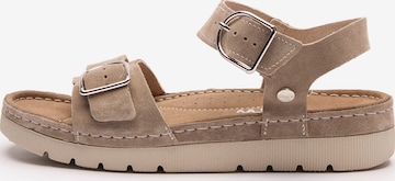 smėlio RYŁKO Sandalai: priekis