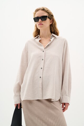 Chemisier 'SannieIW' InWear en beige : devant