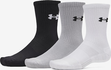 UNDER ARMOUR Sports socks in Grey: front