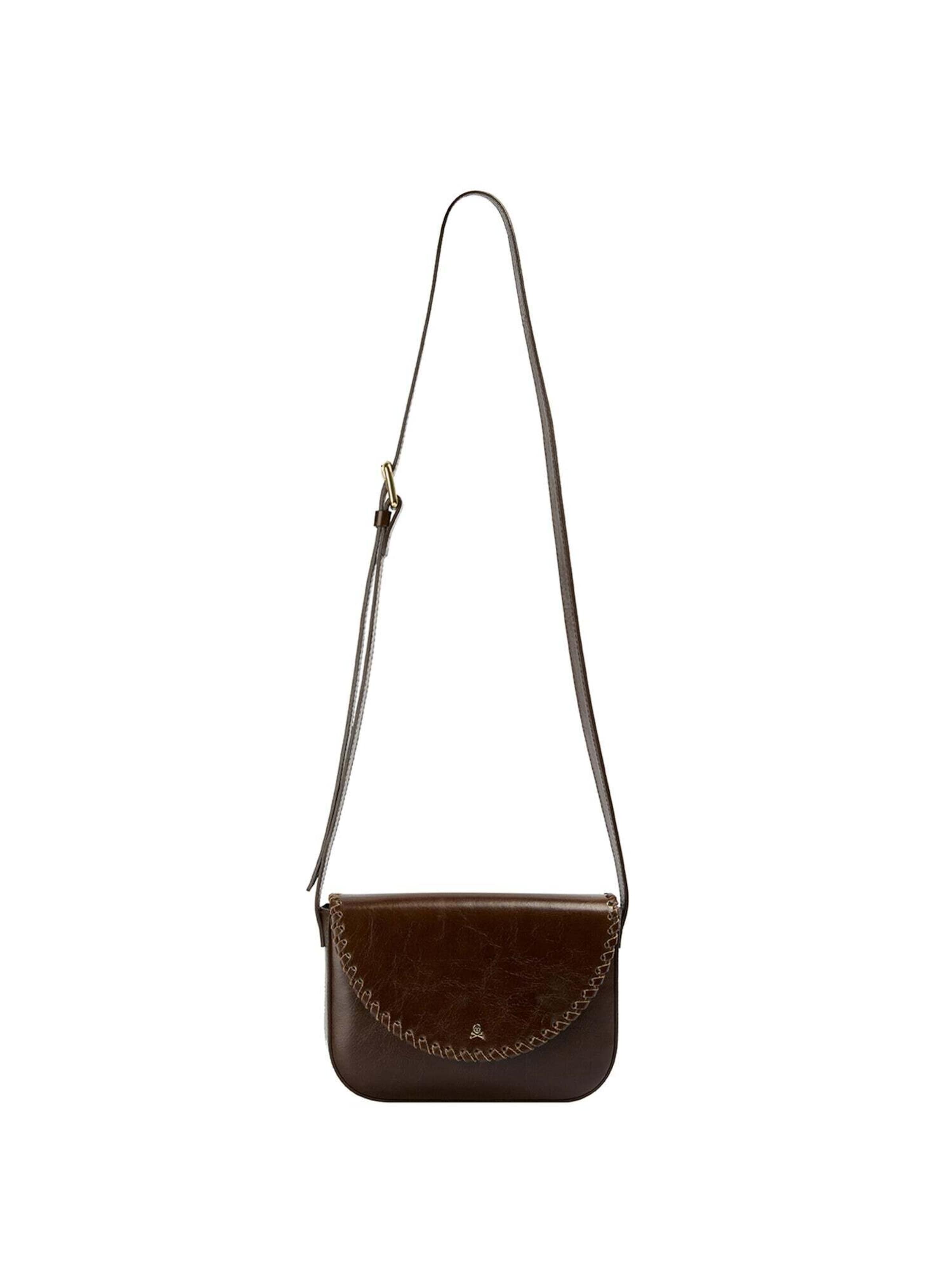 Sac à bandoulière 'Newnina' Scalpers en marron : devant