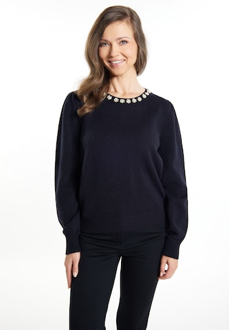 Usha Sweater 'Lurea' in Black: front