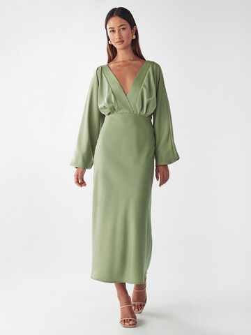 Willa Dress 'Salem' in Green: front