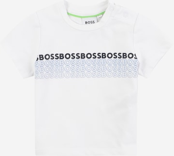 BOSS Kidswear Shirt in White: front